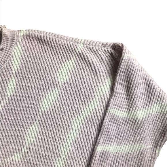 EVEREVE PISTOLA Eva cropped distressed tie dye pullover Medium - Picture 7 of 7